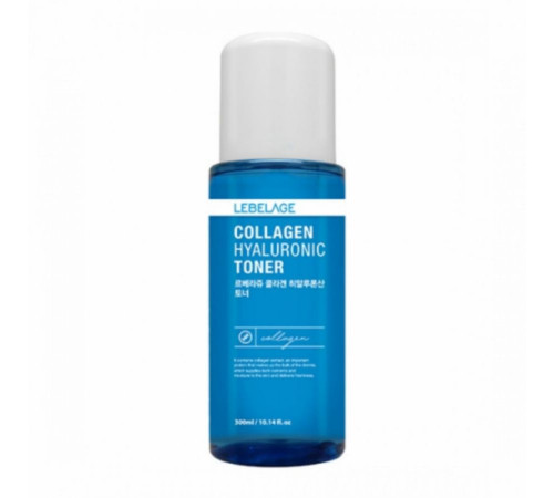 Lebelage Тонер для лица коллагеновый с гиалуроном / Collagen Hyaluronic Toner, 300 мл