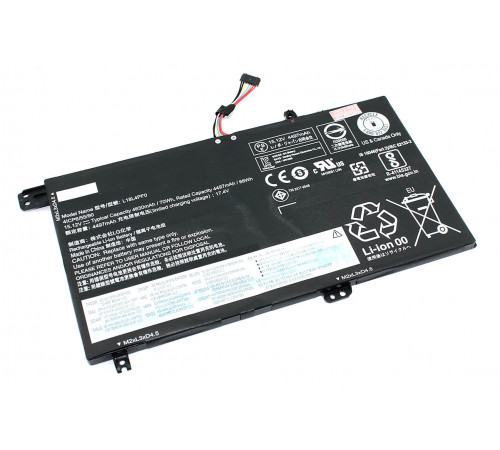 Аккумуляторная батарея для ноутбука Lenovo S540-15IWL (L18M4PF5) 15.2V 70Wh