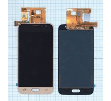 Дисплей для Samsung Galaxy J1 (2016) SM-J120F (TFT) золотистый