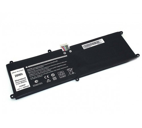 Аккумуляторная батарея для планшета Dell Latitude 11 5175 (VHR5P-2S1P) 7.6V 3400mAh OEM черная