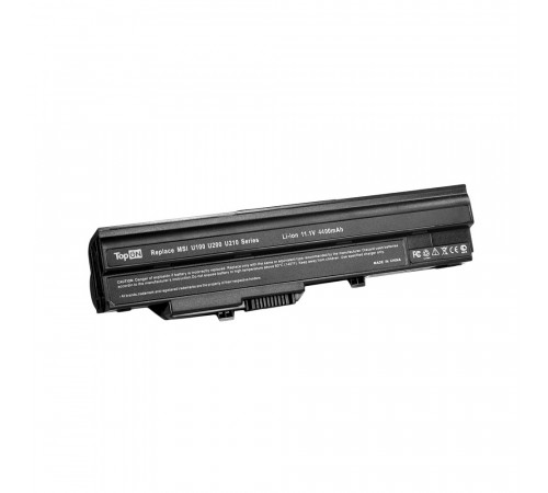 Аккумулятор для ноутбука MSI Wind U90, U100, U120, U200, U230 Series. 11.1V 4400mAh 49Wh. PN: BTY-S11, 3715A-MS6837D1.