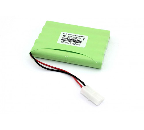 Аккумулятор Ni-cd 12V 1800mAh AA Flatpack разъем KET-2P