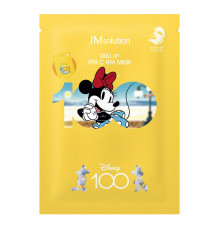 JMsolution Тканевая маска для лица с пептидами и витамином С / Disney100 Duo Up Vita C Hya Mask, 30 мл