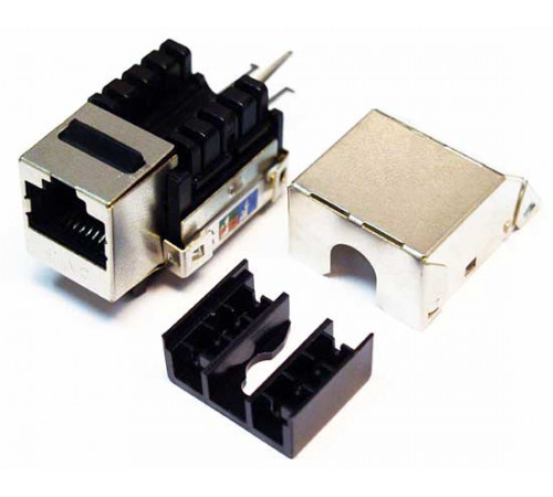 Вставка Keystone RJ-45, категория 6, экранированная, MDX-KEY45-F6