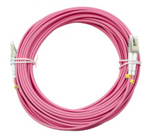 Cabeus FOP-50-OM4-LC-LC-10m Шнур оптический duplex LC-LC 50/125 mm OM4 10м LSZH