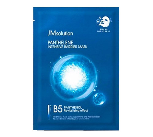 JmSolution Увлажняющая маска с пантенолом и CICA-комплексом / Panthelene Intensive Barrier Mask, 30 мл