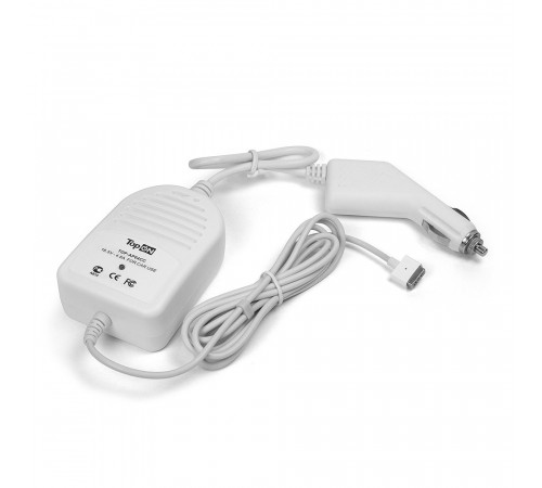 Автоадаптер TopON для зарядки ноутбука 18.5V 4.6A (MagSafe) 85W MC556Z/B TOP-AP04CC