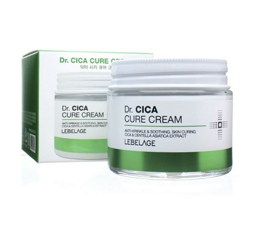 Lebelage Антивозрастной смягчающий крем с центеллой азиатской / Dr. Cica Cure Cream, 70 мл