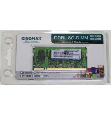 Модуль памяти KINGMAX DDR2- 1Гб, 800, SO-DIMM, Ret