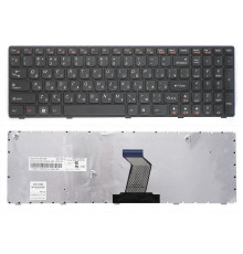 Клавиатура для ноутбука Lenovo IdeaPad B570, B590, V570, Z570, Z575 черная