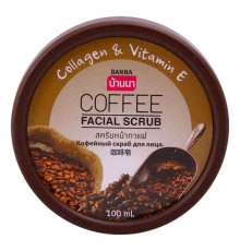 Banna Скраб для лица с экстрактом кофе / Coffee Facial Scrub, 100 мл