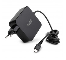 Блок питания TopON для ноутбука ASUS 65W кабель Type-C, Power Delivery, Quick Charge 3.0, в розетку, кабель 180 см TOP-AS65Q. Черный.