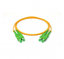 Патч-корд оптический TWT, PVC, дуплексный, SC/APC-SC/APC, SM OS2, 10 м