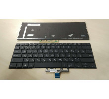 Клавиатура для ноутбука Asus ZenBook Flip 14 UX461, UX461UN, UX461UA, UX461U черная, с подсветкой