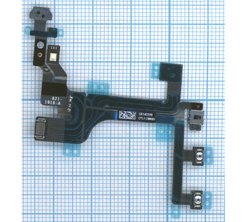 Шлейф кнопки включения и кнопок громкости для iPhone 5С