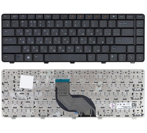 Клавиатура для ноутбука Dell Inspiron 14R, N4010, N4030, N5030, M5030 черная