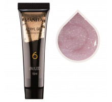 Manita Professional Акриловый гель для моделирования ногтей №06, 15 мл