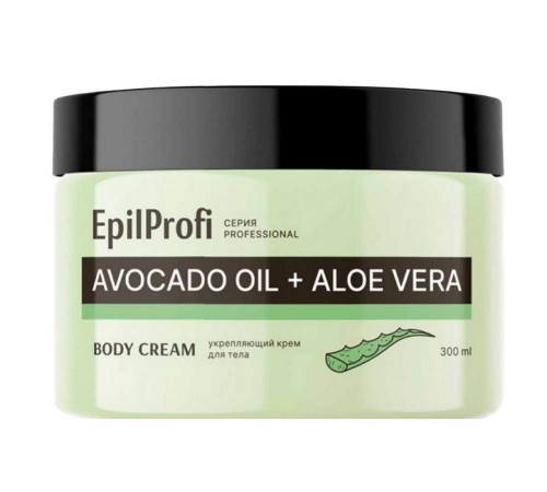 EpilProfi Professional Укрепляющий крем для тела / Avocado Oil + Aloe Vera Body Cream, 300 мл