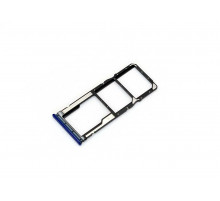 Лоток для SIM-карты Xiaomi Redmi Note 8 синий