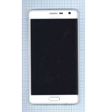 Дисплей для Samsung Galaxy Note Edge SM-N915 белый с рамкой