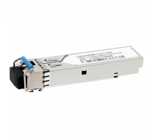 Модуль SFP WDM 1.25G 1310nm/1550nm 20 km LC промышленный DDM Cisco LAN-WDMi-13/15-20-SM