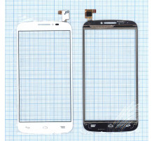 Сенсорное стекло (тачскрин) для Alcatel One Touch Pop C7 7041D белое