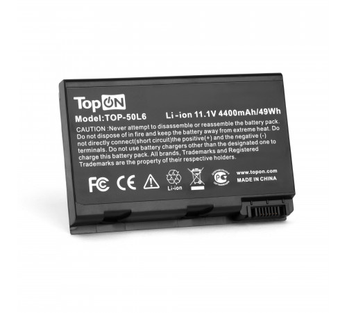 Аккумулятор для ноутбука Acer Aspire 3690, 5110, 5680, TravelMate 3900, 4200 Series. 11.1V 4400mAh 49Wh. PN: BATCL50L8, BT.00803.005.