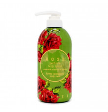 Jigott Парфюмированный лосьон с экстрактом розы / Rose Perfume Body Lotion, 500 мл