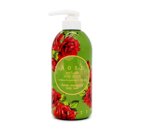 Jigott Парфюмированный лосьон с экстрактом розы / Rose Perfume Body Lotion, 500 мл