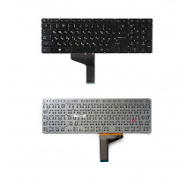 Клавиатура для ноутбука Toshiba Satellite P50, P55 Series. Плоский Enter. Черная, без рамки. PN: 9Z.N7TSV.021, 0KN0-C35RU11.