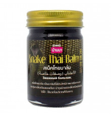 Banna Змеиный черный бальзам / Snake Thai Balm, 50 г