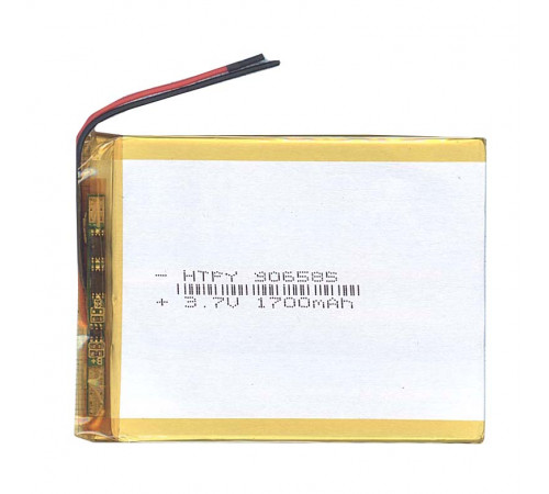 Аккумулятор Li-Pol (батарея) 3*65*85мм 2pin 3.7V/1700mAh