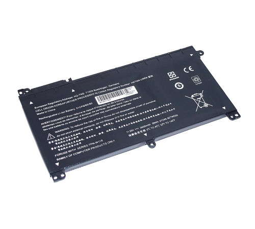 Аккумуляторная батарея для ноутбука HP Pavilion x360 (BI03-3S1P) 11.55V 3400mAh OEM черная