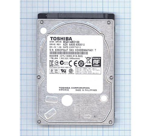 Жесткий диск для Toshiba 2.5 MQ01ABD100 1TB