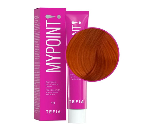 TEFIA Mypoint Медный корректор для волос / Permanent Hair Coloring Cream, 60 мл