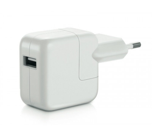 Блок питания для Apple USB, 10W для iPad, iPad mini, iPhone, iPod (5V, 2A) без логотипа