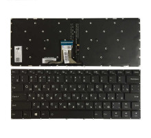 Клавиатура для ноутбука Lenovo Yoga 710-14IKB, 710-14ISK, 710-15IKB, 710-15ISK черная, с подсветкой