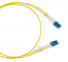 FC-D2-9-LC/AR-LC/UR-H-2M-LSZH-YL Патч-корд волоконно-оптический (шнур) SM 9/125 (OS2), LC/APC-LC/UPC, 2.0 мм, duplex, LSZH, 2 м Hyperline