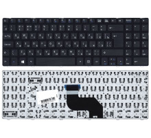 Клавиатура для ноутбука MSI CR640 CX640 черная c рамкой, большой (вертикальный) Enter