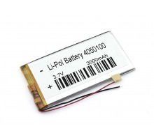 Аккумулятор Li-Pol (батарея) 4*50*100мм 2pin 3,7V 3000mAh