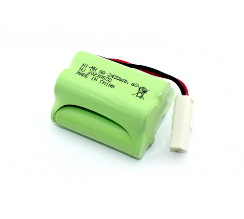 Аккумулятор Ni-Mh 6V 2400 mAh AA Row разъем EL-2P (2+3)