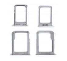 Лоток для SIM-карты Samsung Galaxy A7 Duos/A5/A3 (A700FD/A500F/A300F) белый