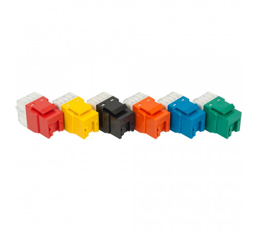 Модуль Keystone, RJ45, неэкранированный, кат.5E, со встроенной шторкой, 180 градусов, красный LAN-OK45U5E/180R-RD Модуль Keystone, RJ45, неэкранированный, кат.5E, со встроенной шторкой, 180 градусов, красный LAN-OK45U5E/180R-RD