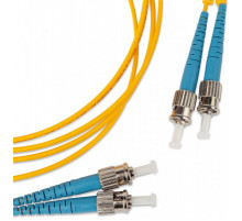 FC-D2-9-ST/UR-ST/UR-H-5M-LSZH-YL Патч-корд волоконно-оптический (шнур) SM 9/125 (OS2), ST/UPC-ST/UPC, 2.0 мм, duplex, LSZH, Hyperline