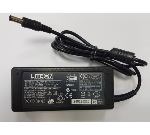 Блок питания для монитора 12V, 4A, 48W, 5.5x2.5мм без сетевого кабеля (LiteOn brand)