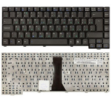 Клавиатура для ноутбука Asus F2, F3, Z53, 24 pin черная