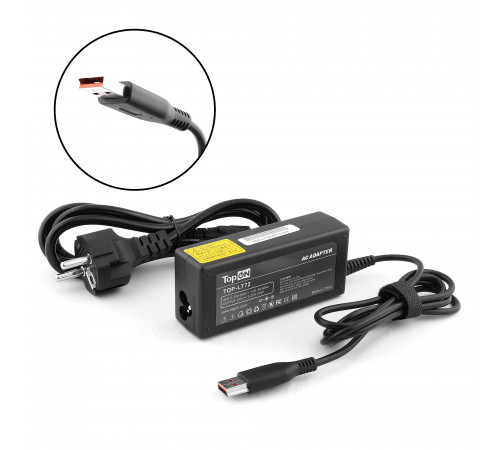 Блок питания TopON для Lenovo 20V 3.25A (Power USB) 65W ADL65WDA TOP-LT72P