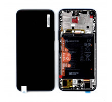 Дисплей для Huawei Nova 8i в сборе с тачскрином, панелью  и аккумулятором (SP 02354GMW) черный