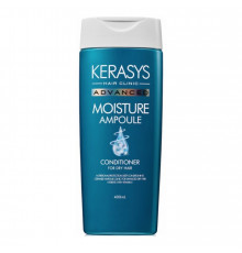 KeraSys Ампульный кондиционер с церамидными ампулами увлажняющий / Advanced Moisture Ampoule, 400 мл