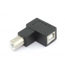 Угловой удлинитель USB Type B с поворотом влево